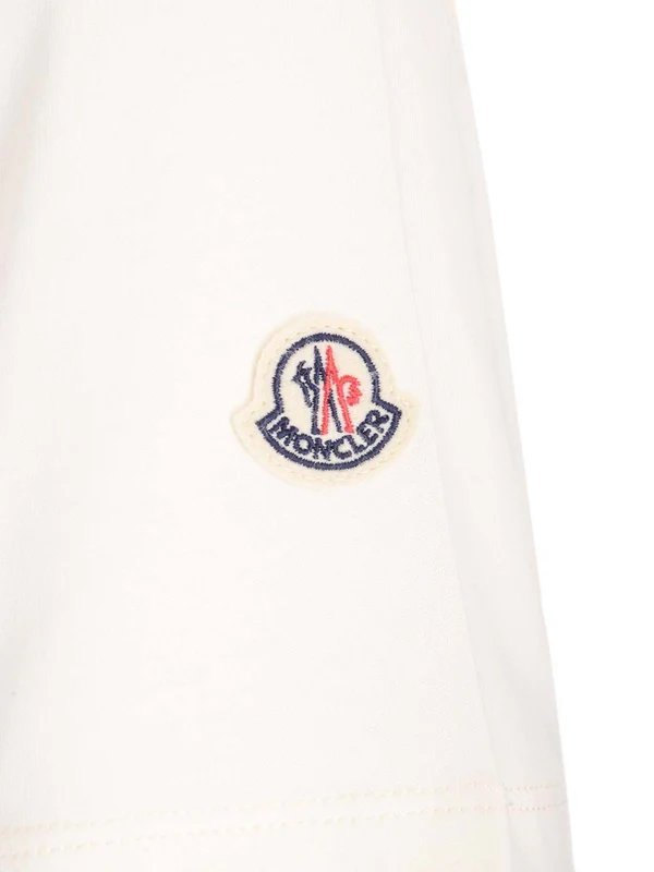 Basic Embroidered Logo Short-sleeve T-shirt - Image 5