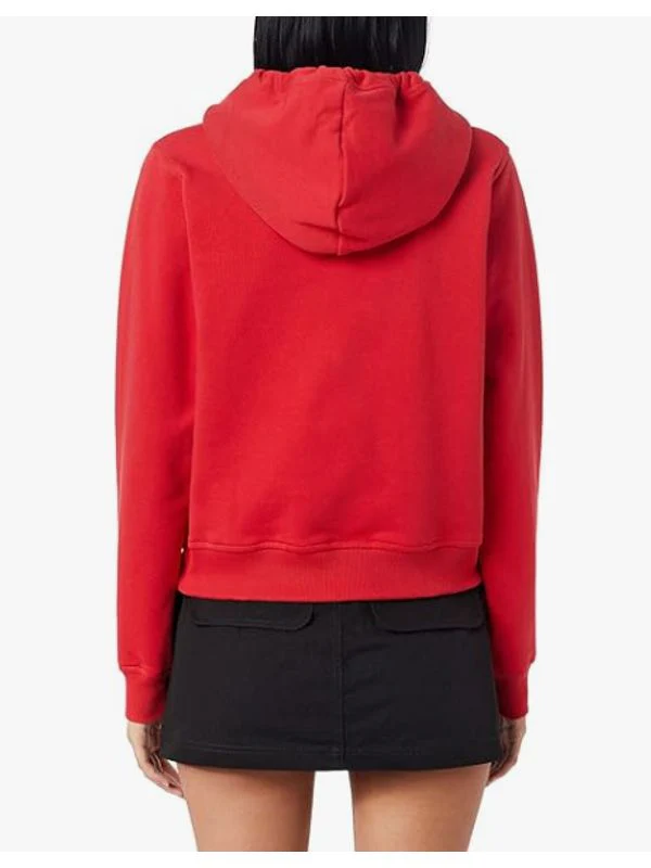 Reggy Logo Embroidery Crewneck Hoodie - Image 3