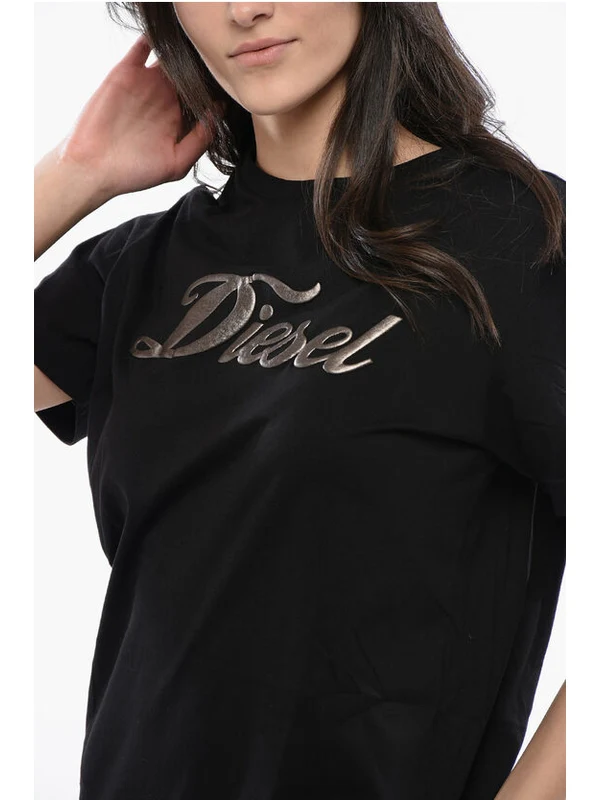 Egor Logo Printed Short-sleeve Dress - Image 3