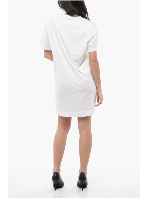 Egor Logo Cotton Short-sleeve Dress - Image 2