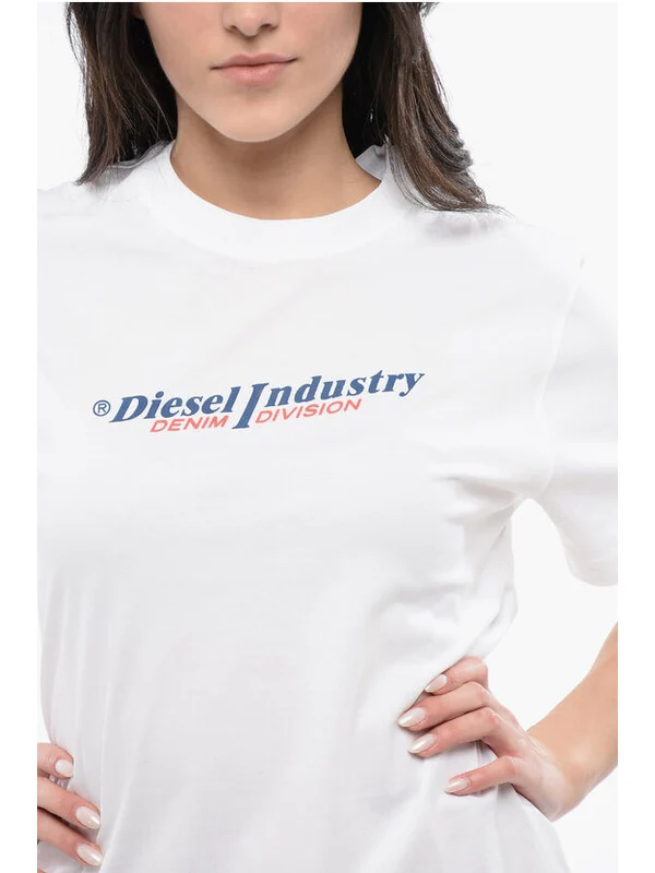 Egor Logo Cotton Short-sleeve Dress - Image 3