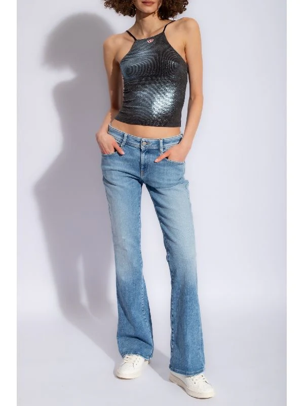 Wami Logo Lurex Sleeveless Top - Image 2