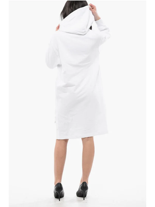Logo Printed Midi Dress - Image 2