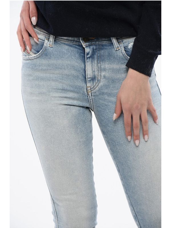 Back Logo Slim-fit Denim Pants - Image 4