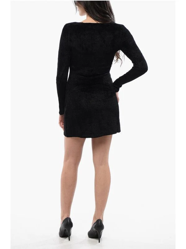 Coleen Logo Cut-out Long-sleeve Dress - Image 3