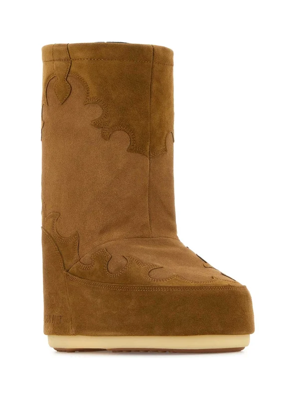 Icon Western Detail Suede Boots - Image 2