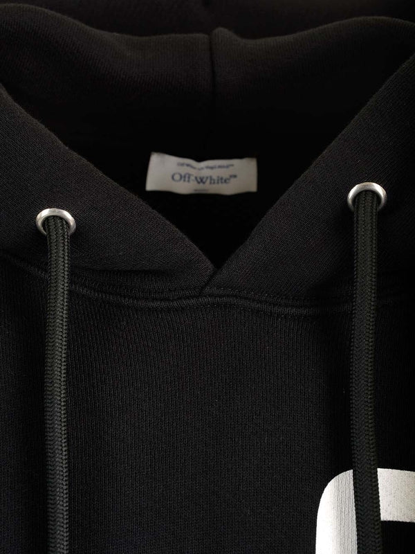 Logo Printed Cotton Hoodie - Image 4