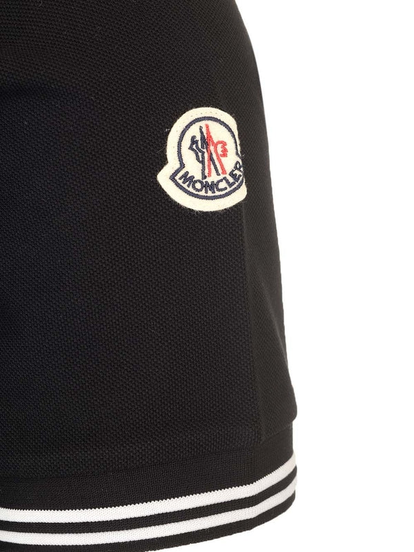 Logo Patch Cotton Polo Shirt - Image 4