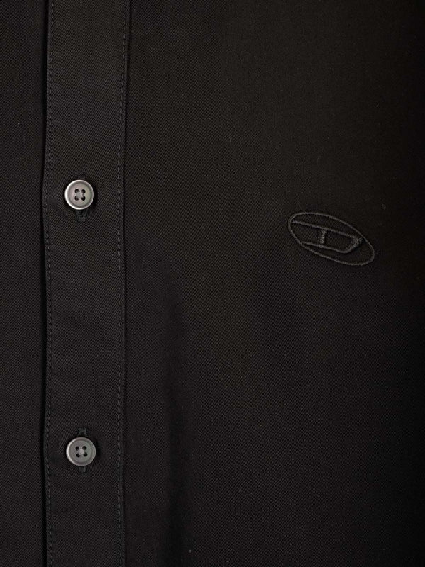 Embroidered Logo Lyocell Shirt - Image 4