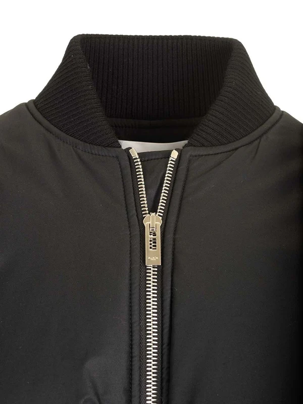 Belted Cotton Twill Bomber - Image 4