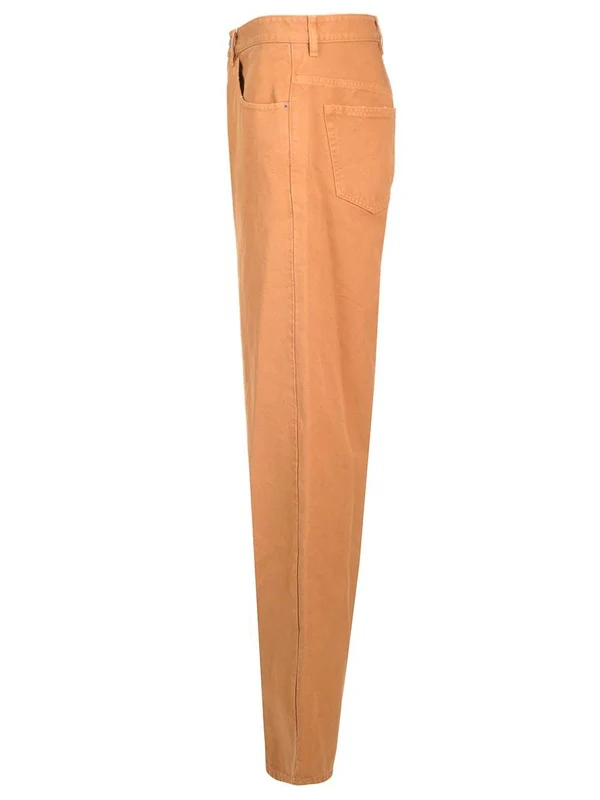 Wide Leg Denim Pants - Image 3