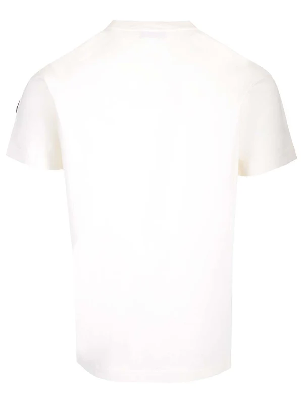 Logo Printed Cotton Short Sleeve T-shirt - Image 2
