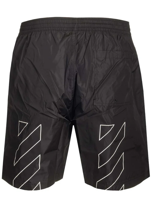Logo Printed Swim Shorts - Image 2