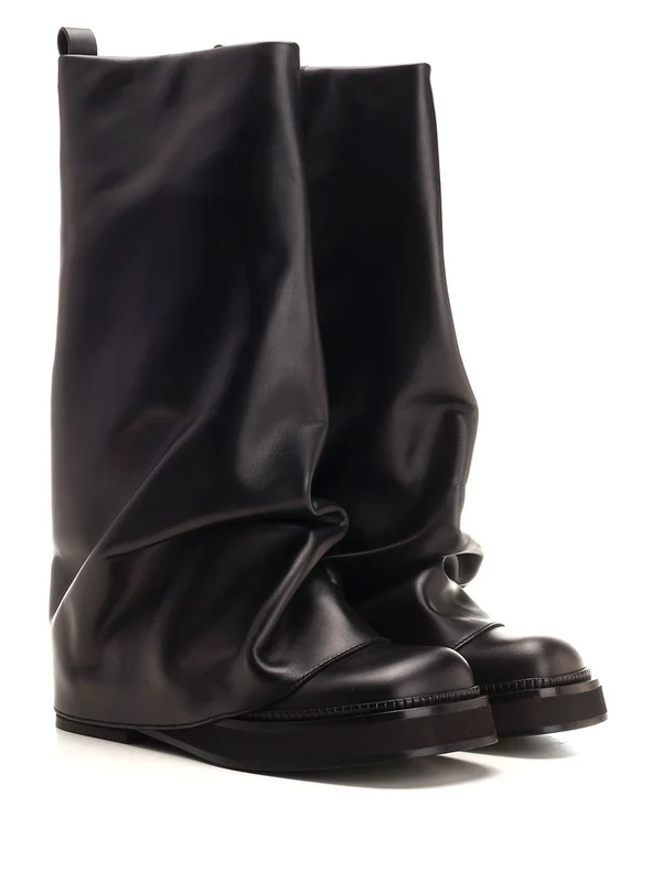 Robin Combat Leather Boots - Image 2