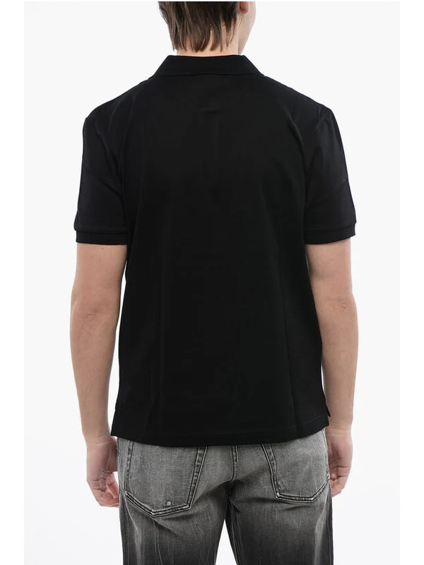 Diesel Black Polo Shirt - Image 2
