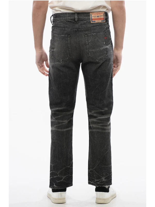 Diesel Gray Denim Pants - Image 2
