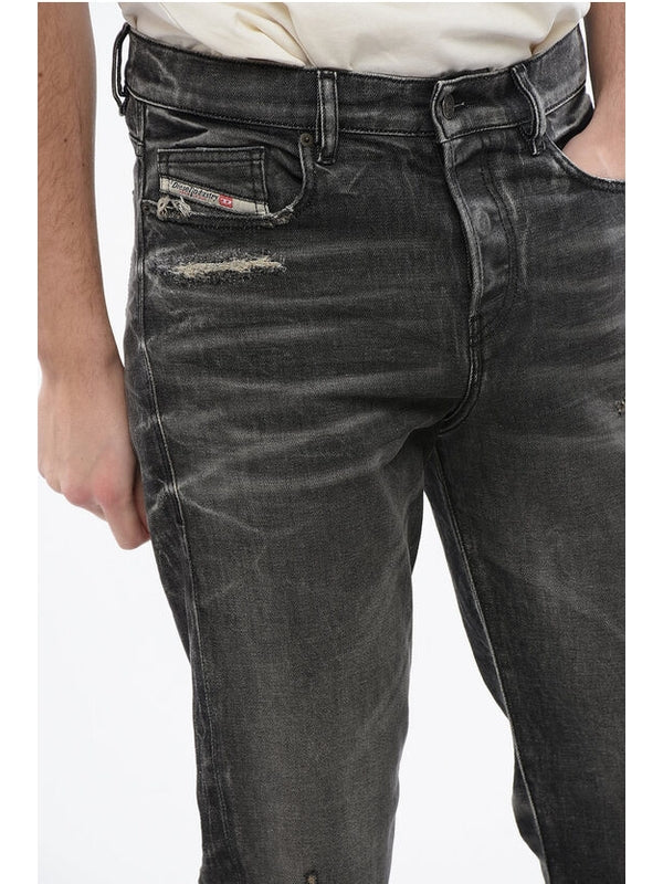 Diesel Gray Denim Pants - Image 3