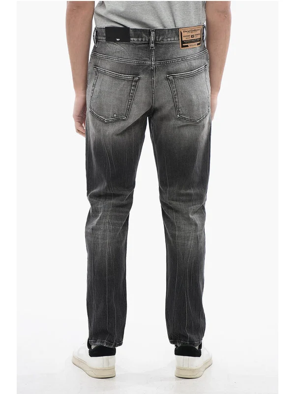 Diesel Gray Denim Pants - Image 2