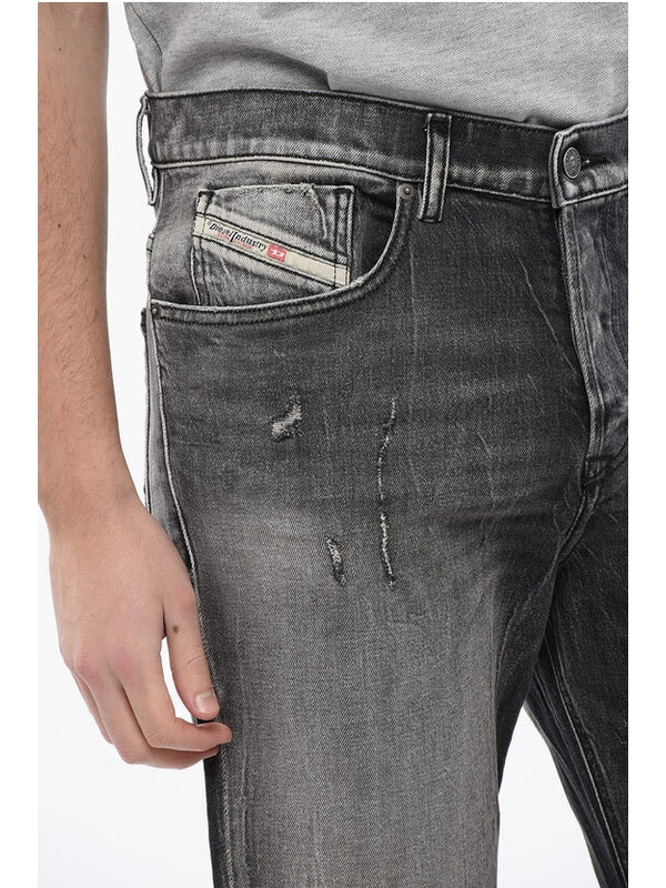 Diesel Gray Denim Pants - Image 3