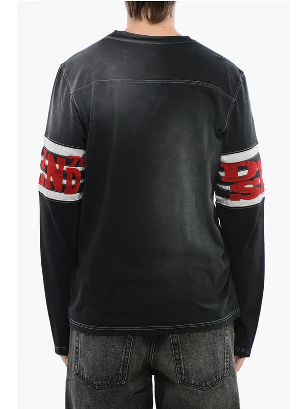 Diesel Gray Long Sleeve Top - Image 2