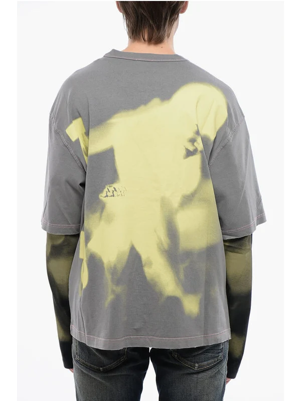 Diesel Gray Long Sleeve Top - Image 2