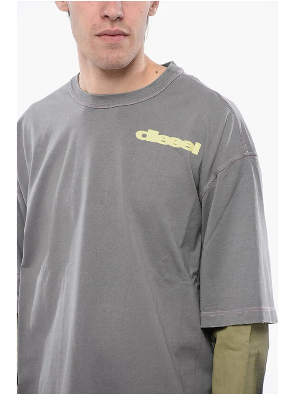 Diesel Gray Long Sleeve Top - Image 3
