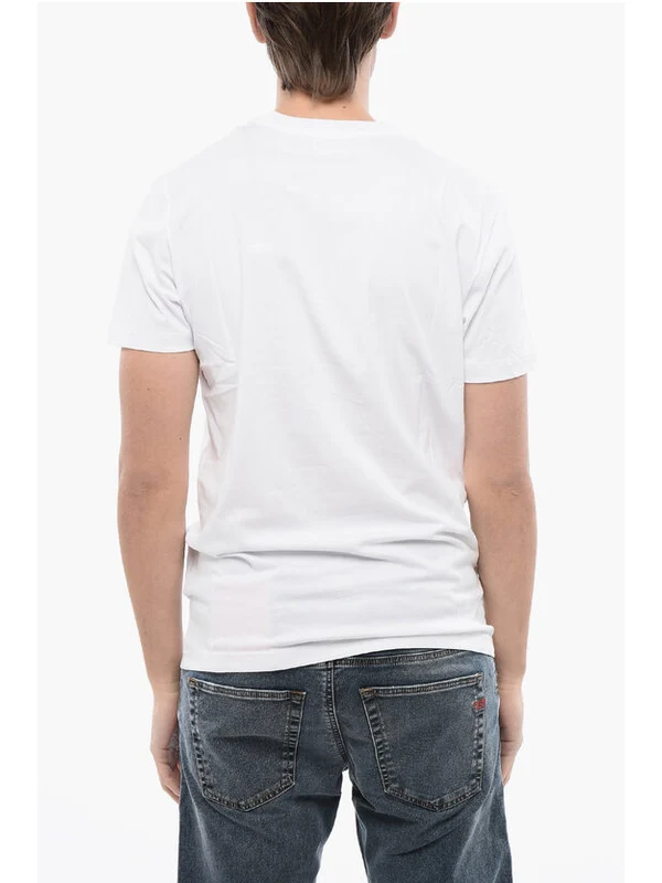 Diesel White Short Sleeve T-Shirt - Image 2