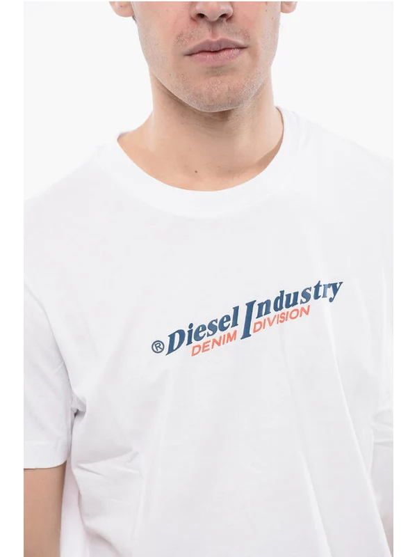 Diesel White Short Sleeve T-Shirt - Image 3