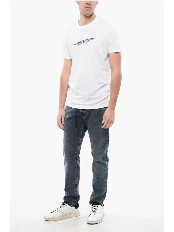 Diesel White Short Sleeve T-Shirt - Image 4