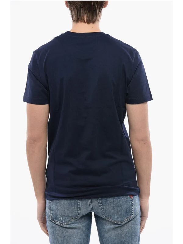 Diesel Navy Short Sleeve T-Shirt - Image 2