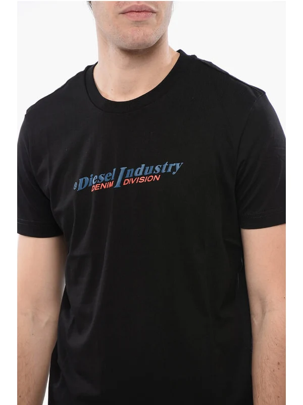 Diesel Black Short Sleeve T-Shirt - Image 3