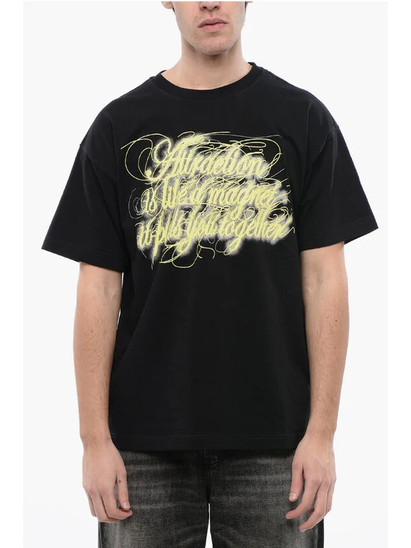 Diesel Black Short Sleeve T-Shirt - Image 2