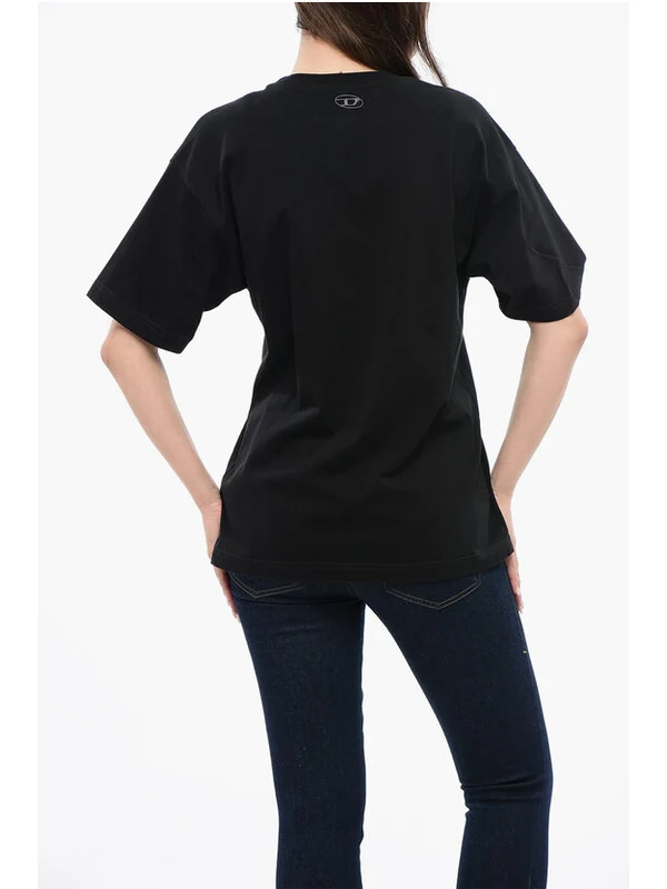 Diesel Black Short Sleeve T-Shirt - Image 7