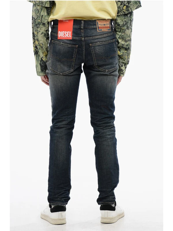 Diesel Navy Denim Pants - Image 2