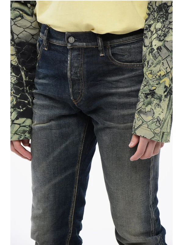 Diesel Navy Denim Pants - Image 3