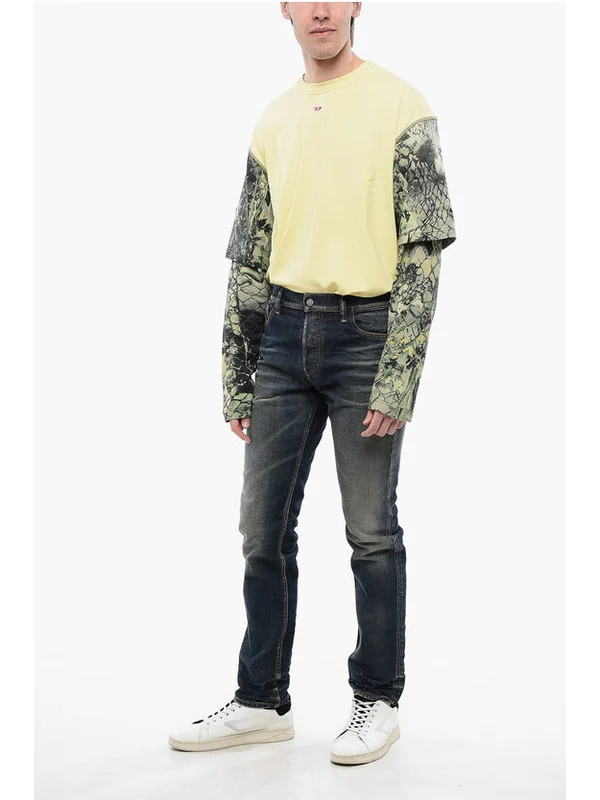 Diesel Navy Denim Pants - Image 4