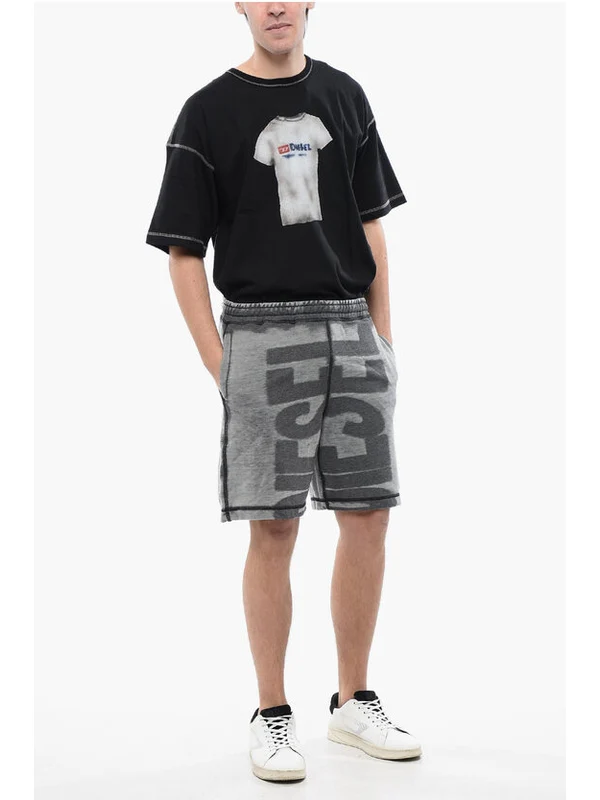Diesel Gray Shorts - Image 4