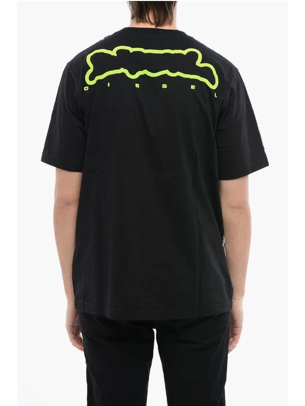 Diesel Multicolor Short Sleeve T-Shirt - Image 2