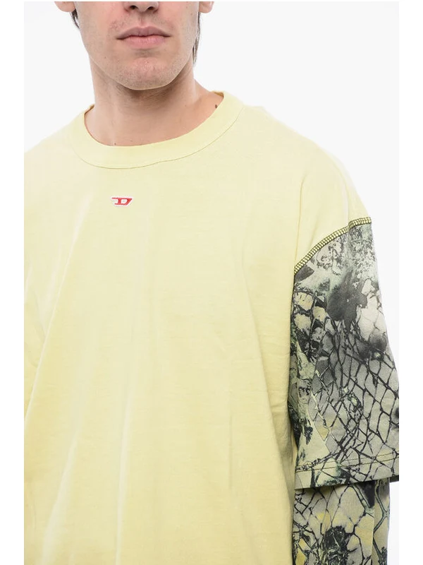 Diesel Yellow Long Sleeve Top - Image 3
