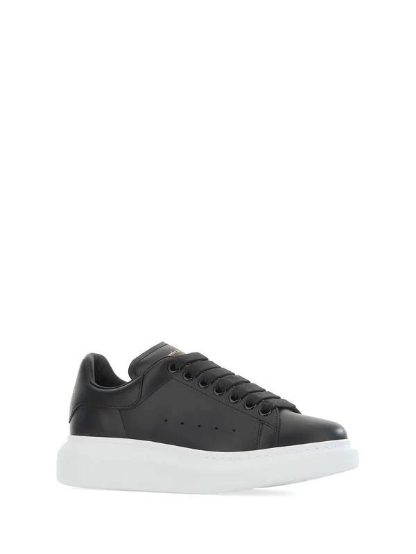 Oversole Leather Low-top
  Sneakers - Image 2