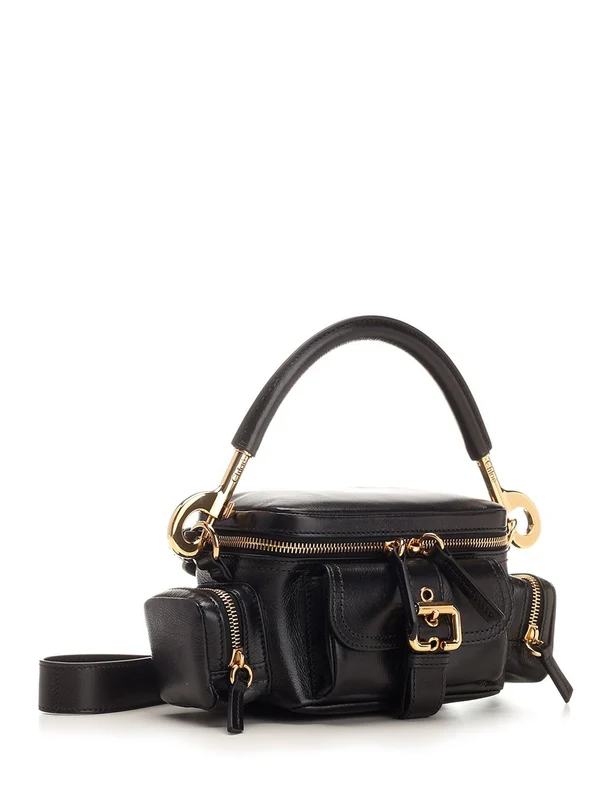 Camera Small Leather Shoulder Bag - Image 2