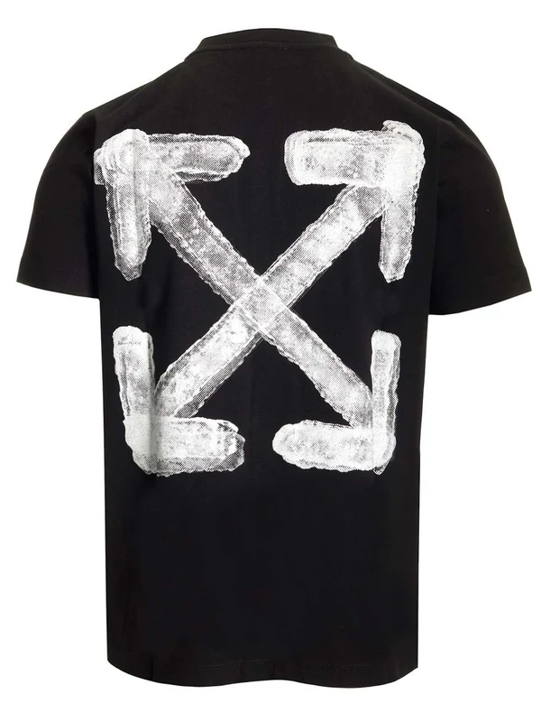Spray Arrow Printed Short Sleeve T-shirt - Image 2