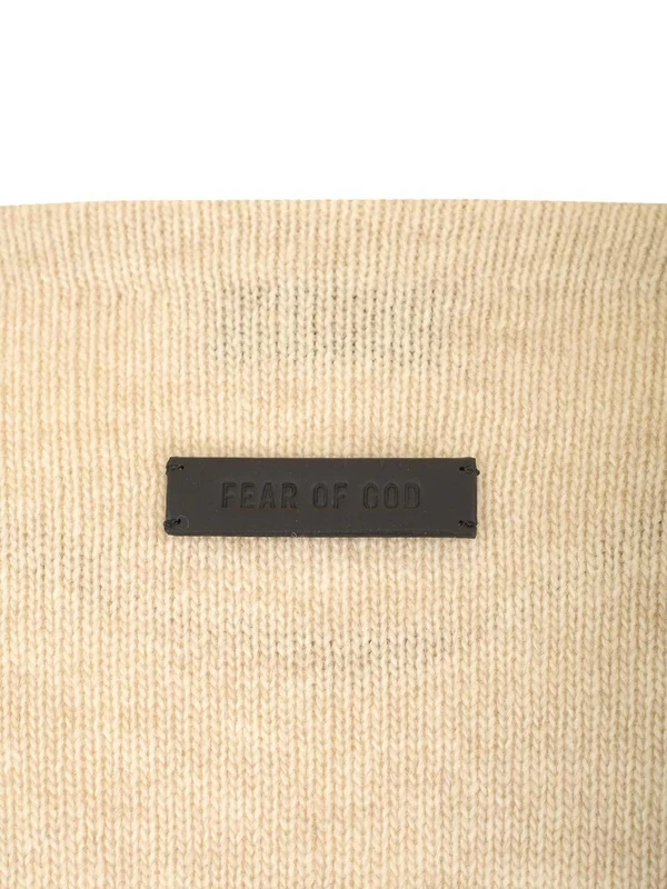 Henley Neck Wool Sweater - Image 4