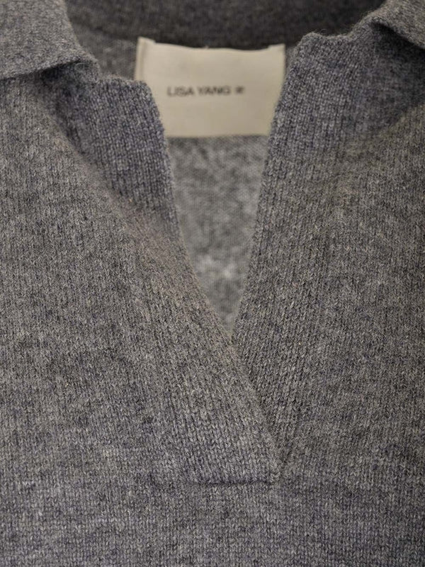 Neela Cashmere Polo Shirt - Image 3
