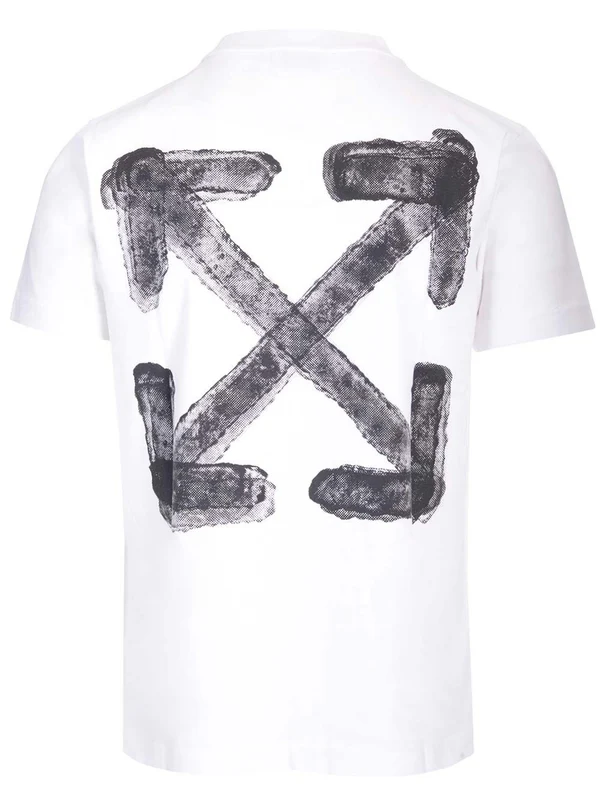 Spray Arrow Printed Short Sleeve T-shirt - Image 2