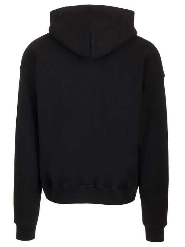 Logo Printed Cotton Hoodie - Image 2