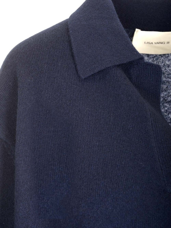 Neela Cashmere Polo Shirt - Image 3