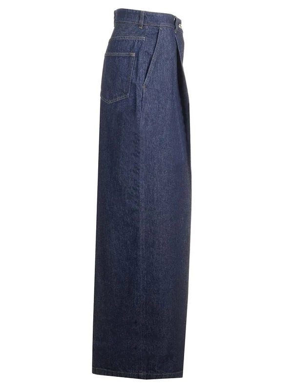 High Waist Baggy Denim Pants - Image 3