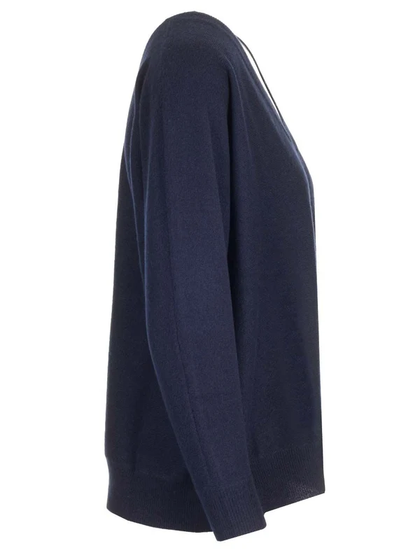 Kenny V-neck Cashmere Sweater - Image 3