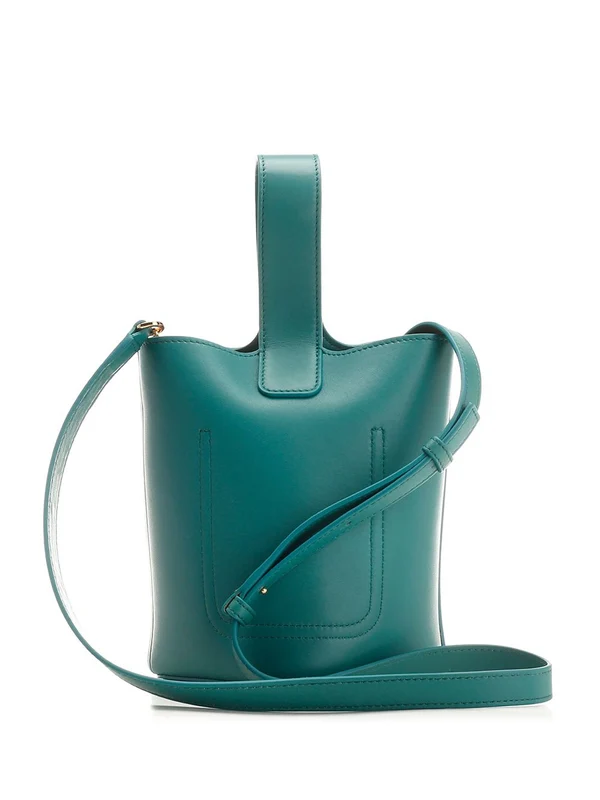 Puzzle Fold Mini Leather Tote Bag - Image 3